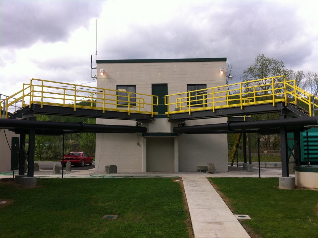 Waste Water Treatment Plant gets Stair System and Walkway | GEF, Inc.